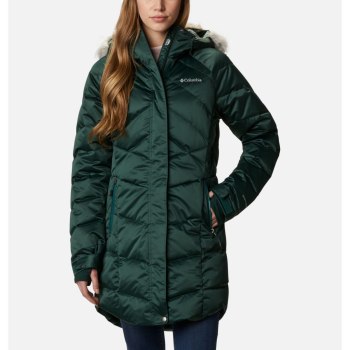 Columbia Ženske Jakne - Lay D Down II Mid Zelene | JYXG-49765